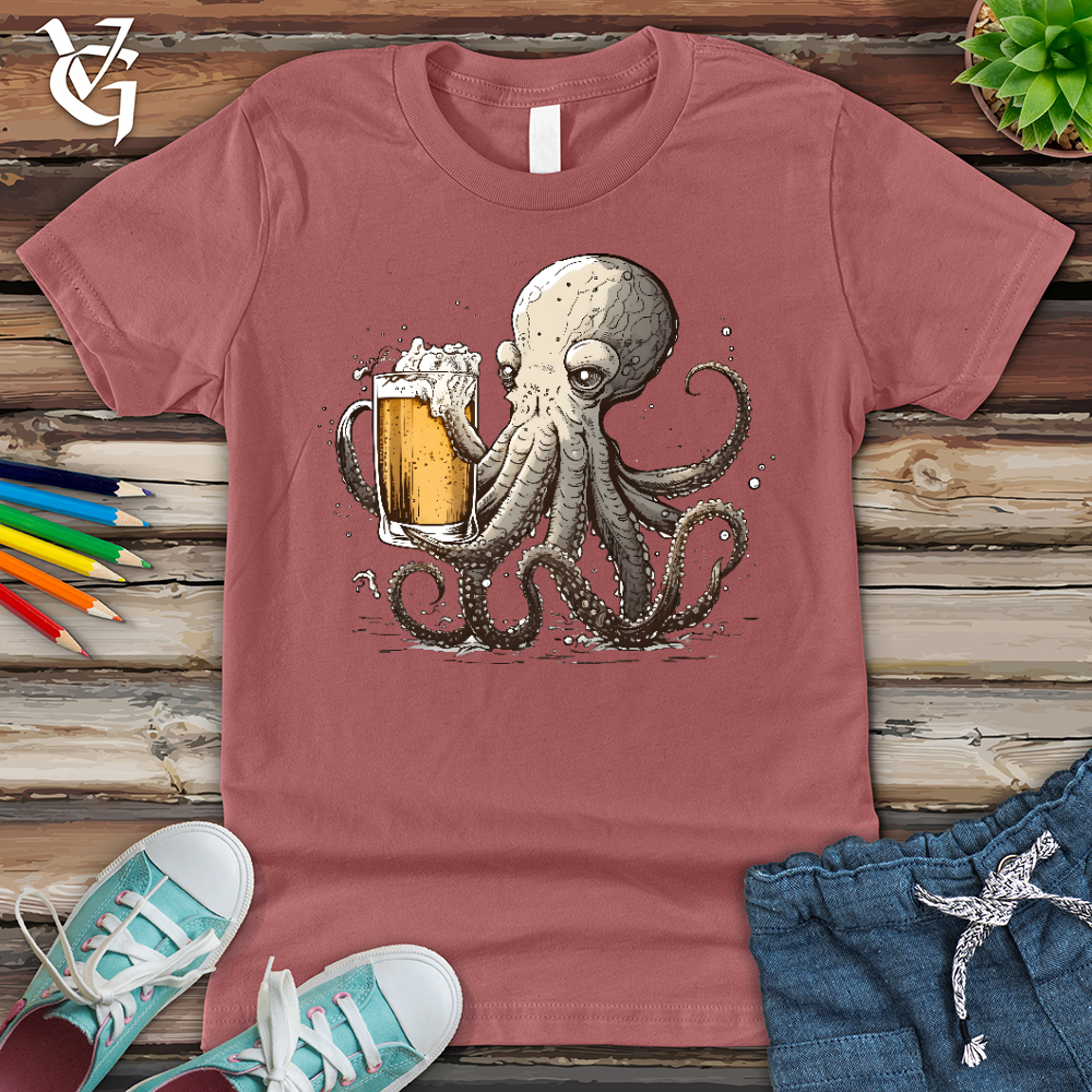 Octopus Happy Hour Youth Tee