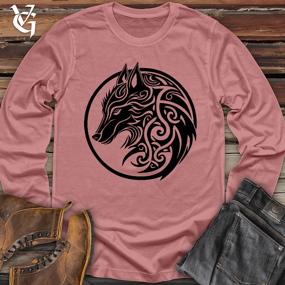 Celtic Wolf Long Sleeve
