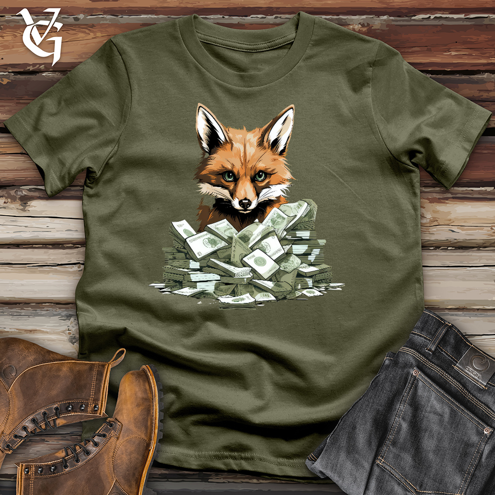 Mischievous Fox Thief Cotton Tee
