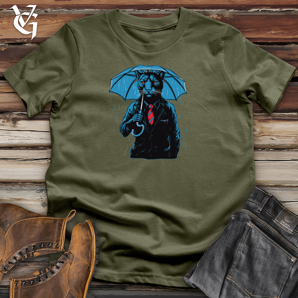Panther Jungle Drizzle Umbrella Refuge Cotton Tee