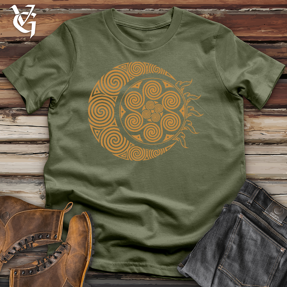 Spiral Celtic Moon 01 Softstyle Tee