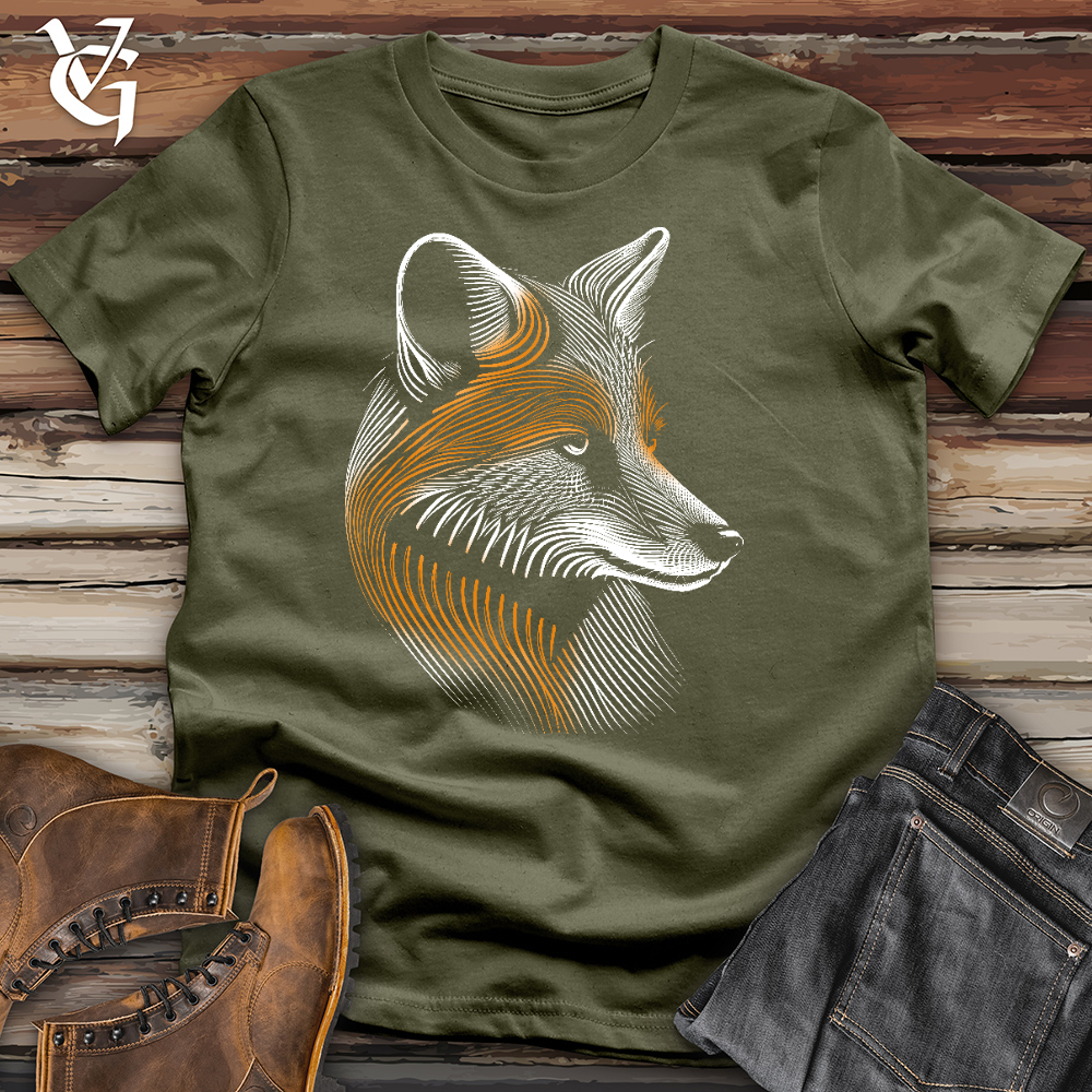 Fox Painting Cotton Tee