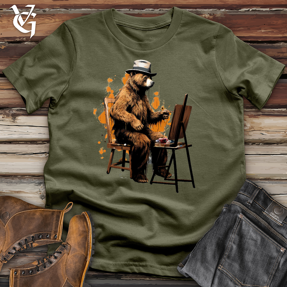 Painting Bear Cotton Tee