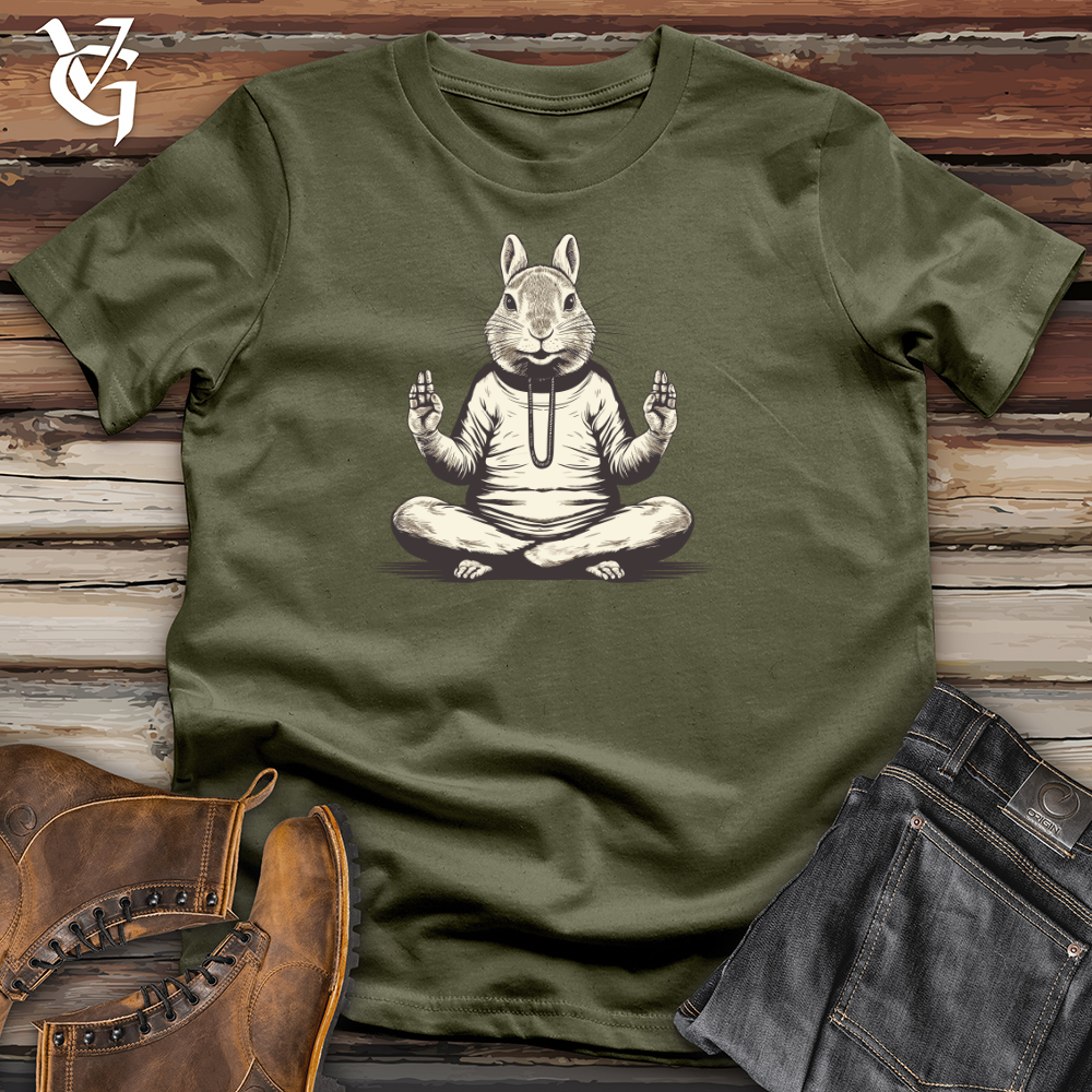 Bunny Meditation Calm Cotton Tee