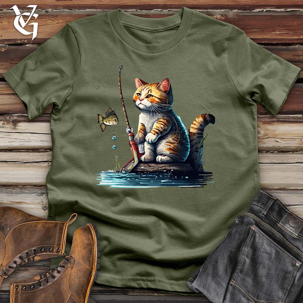 Cat Fishing Softstyle Tee