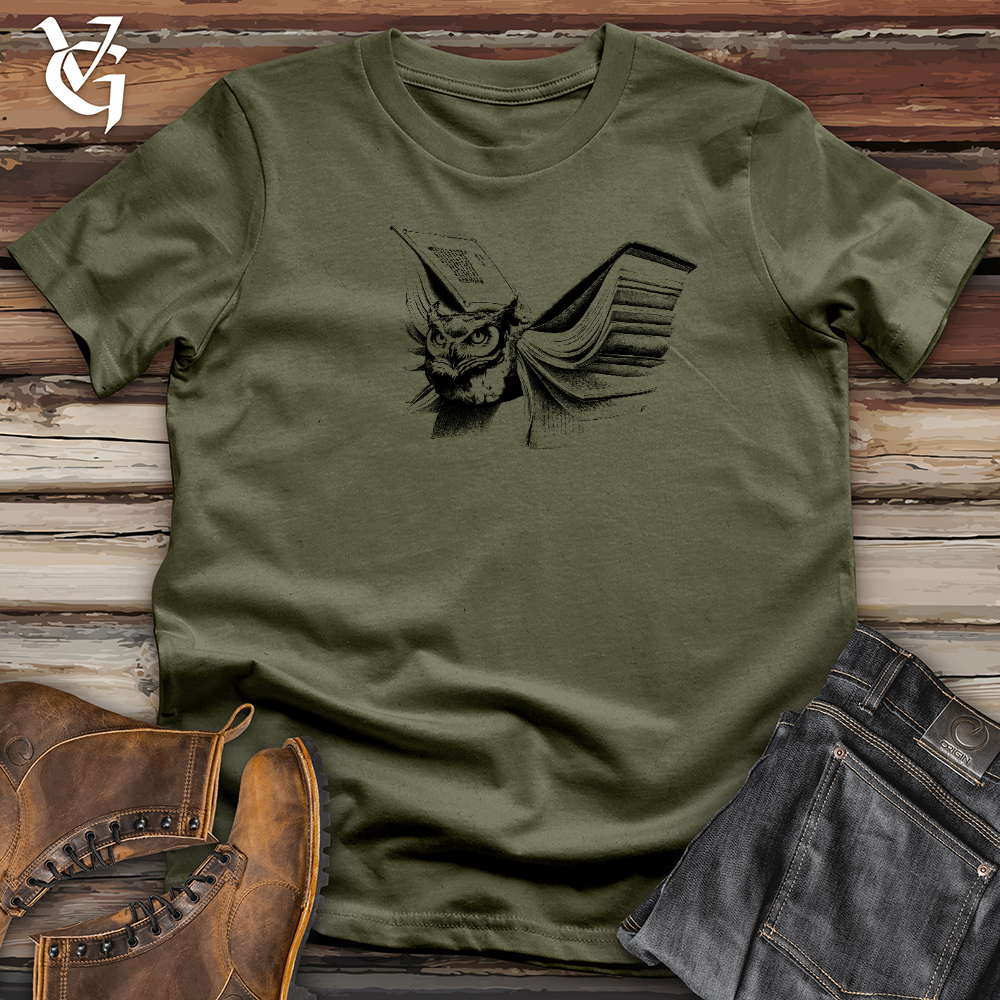 Booked Wing Owl Cotton Tee