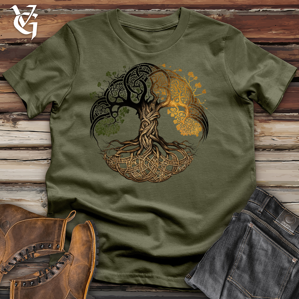 Changing Leaves Cotton Tee
