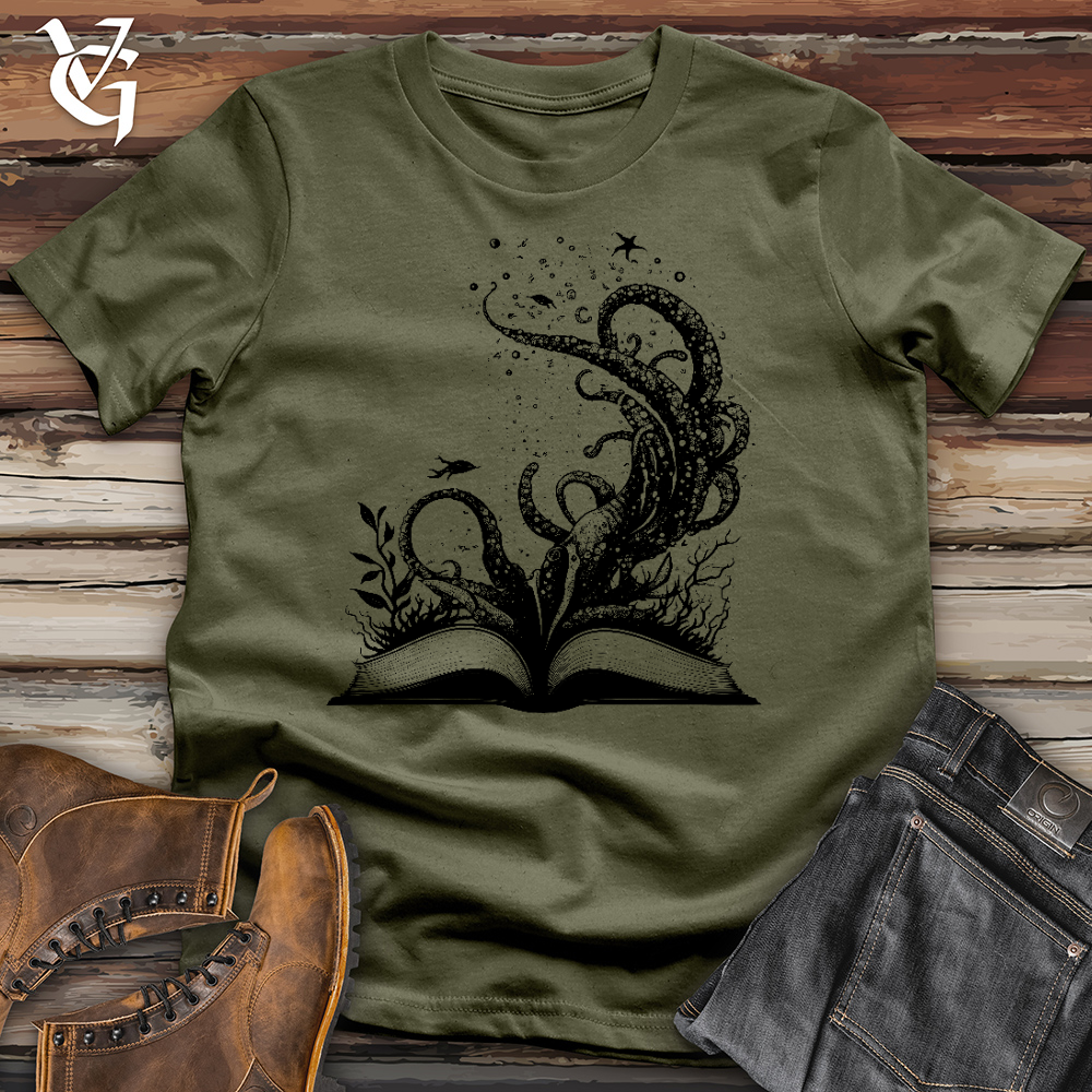 Octopus Book Cotton Tee