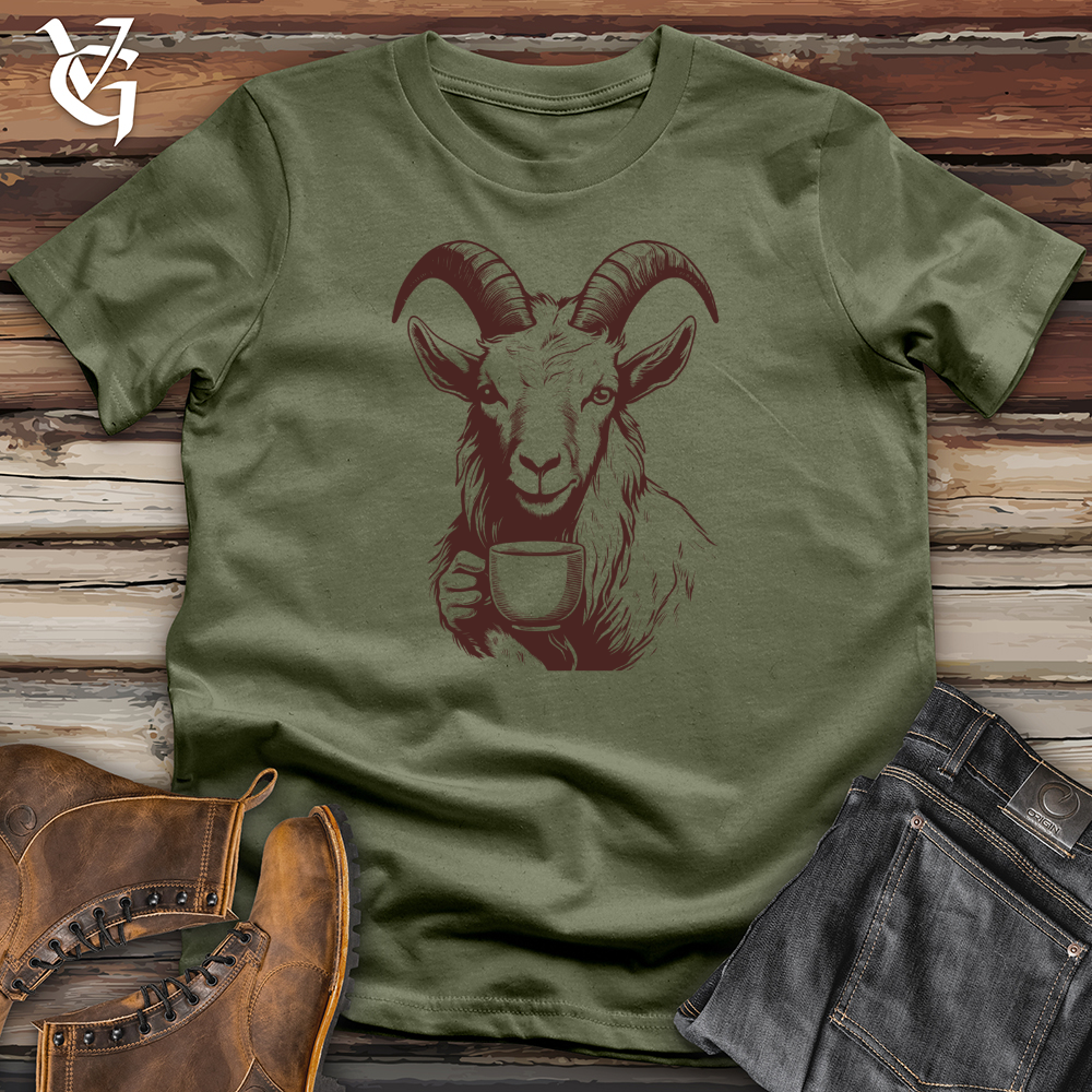 Goat Coffee Savoring Moments Softstyle Tee