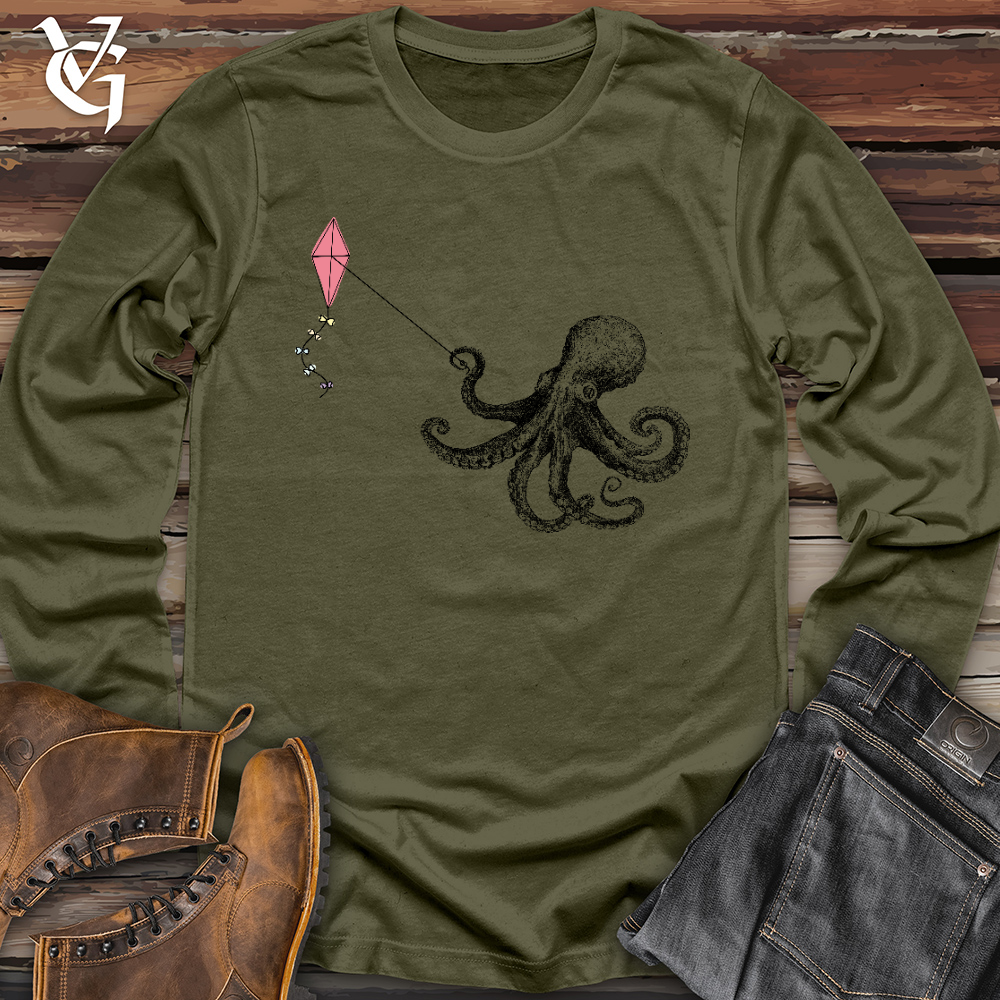 Octopus Flying Kyte Long Sleeve