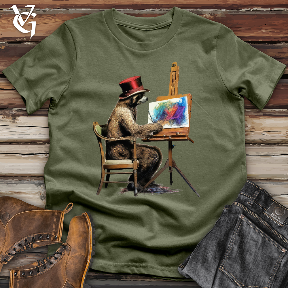 Painting Sloth Softstyle Tee