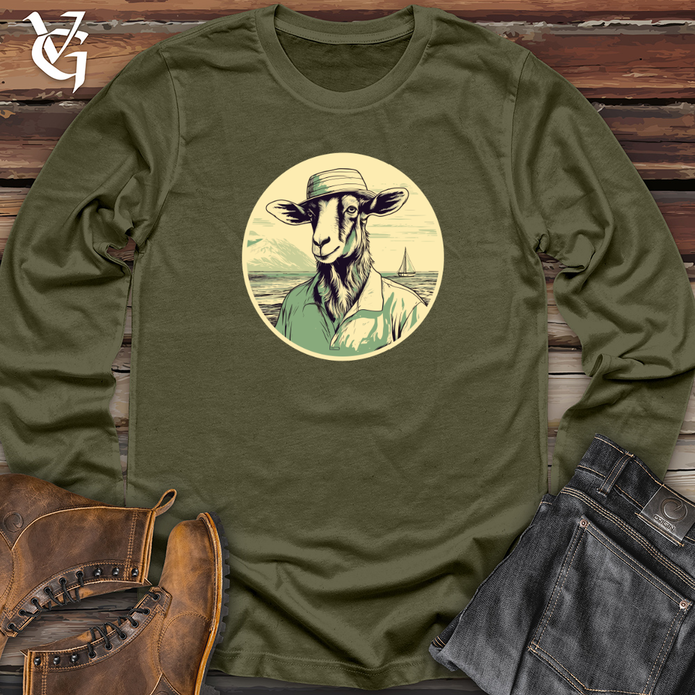Sailing Goat Captain Long Sleeve