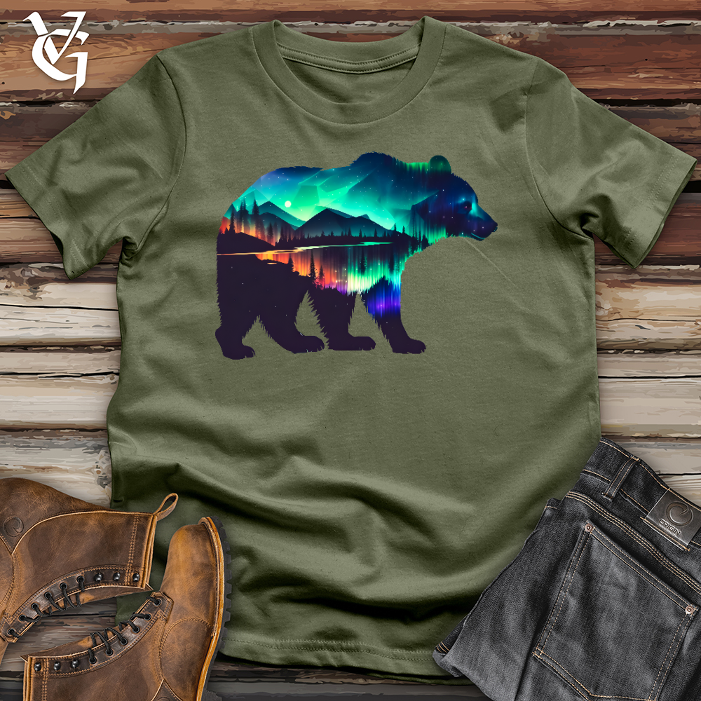 Northern Lights Bear Softstyle Tee