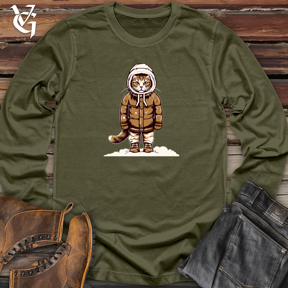 Vintage Paws-on Snow Long Sleeve