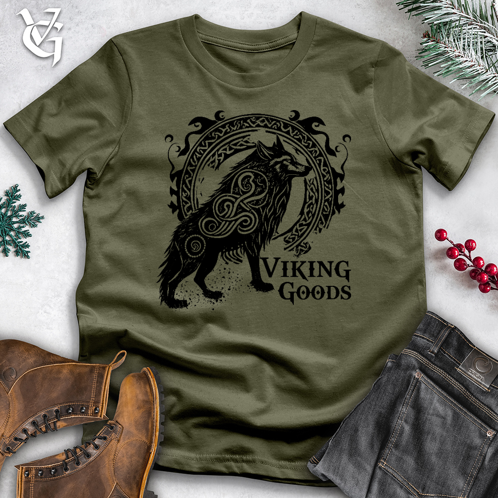 Celtic Wolf Viking Good Cotton Tee