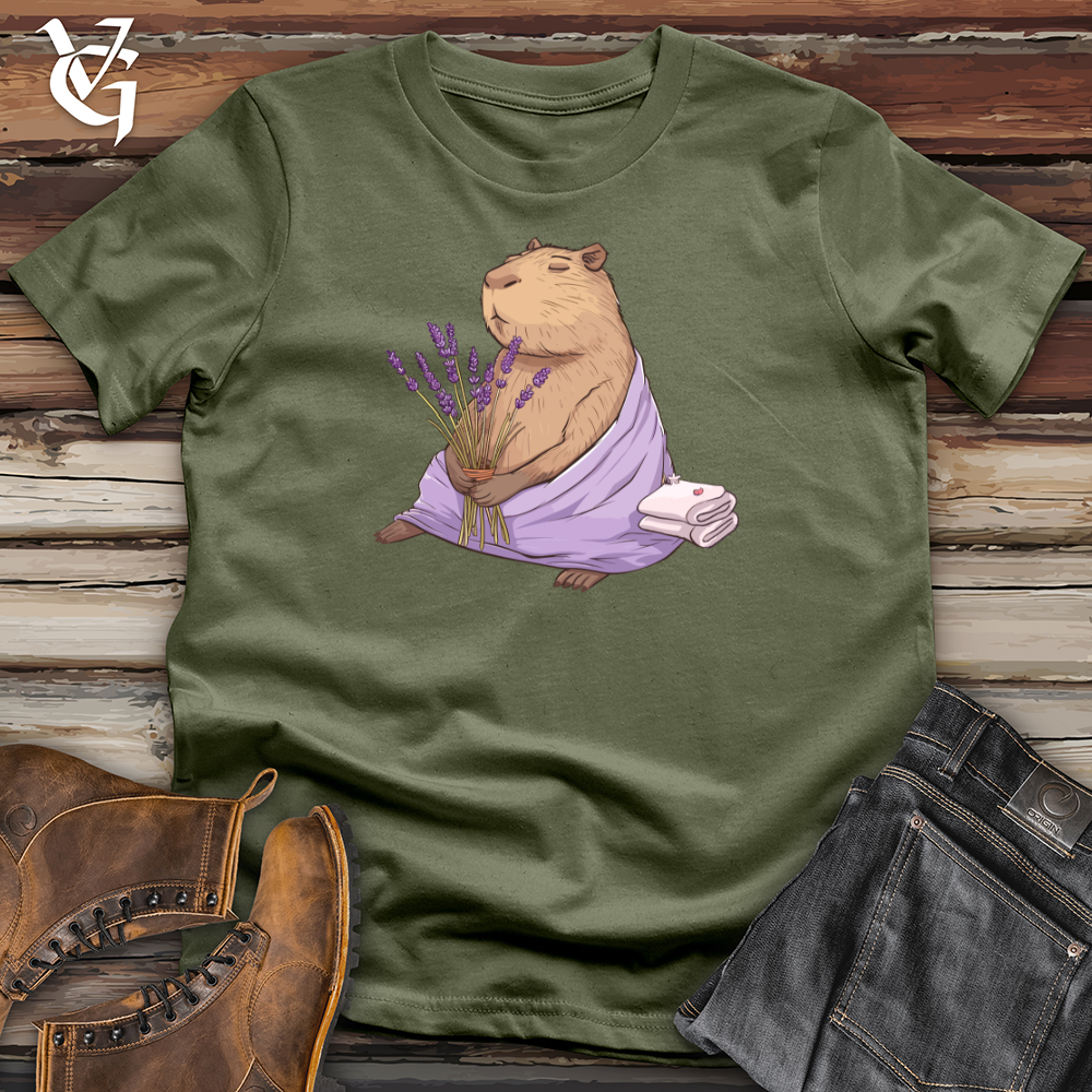 Capybara Lavender Spa Softstyle Tee