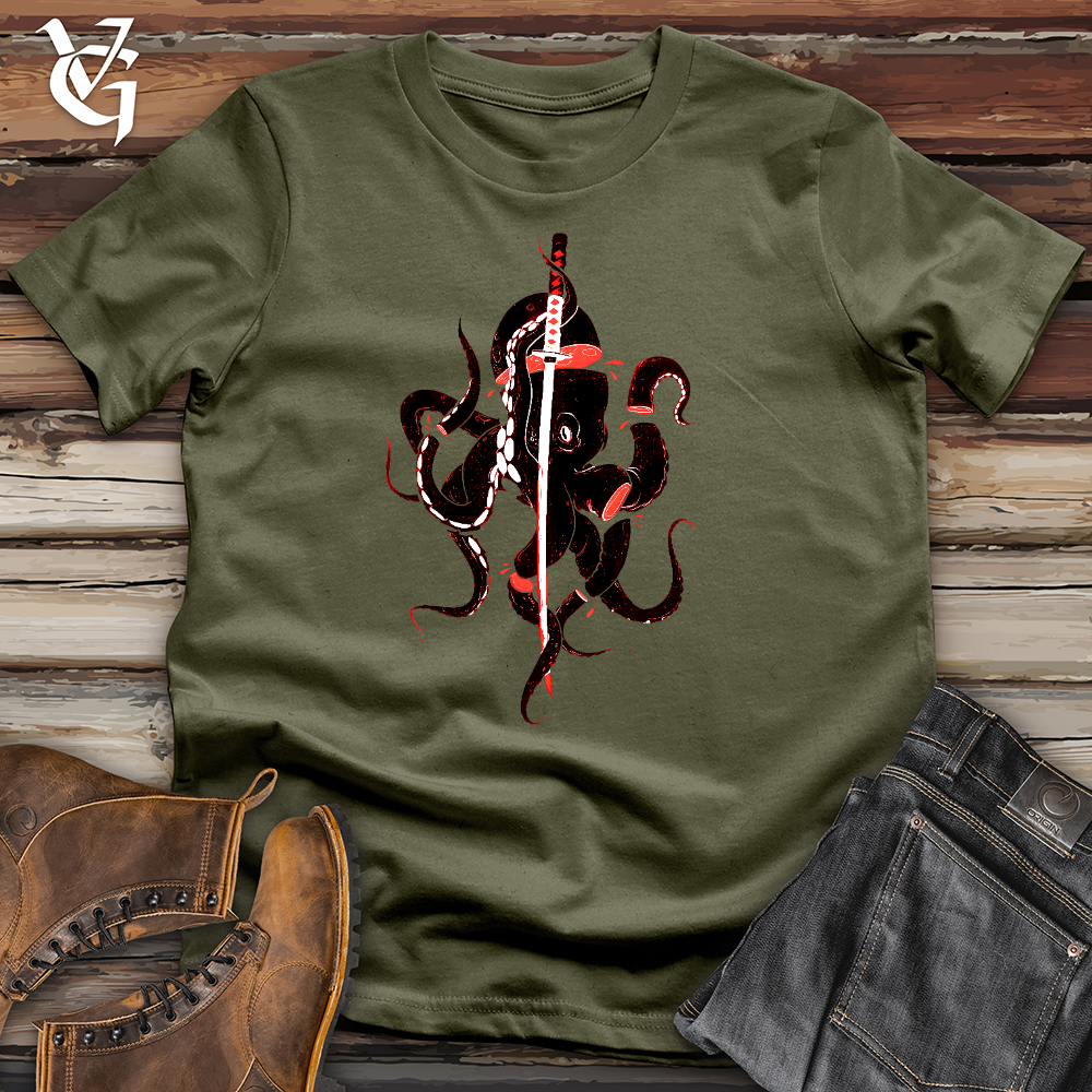 Octopus Samurai Cotton Tee