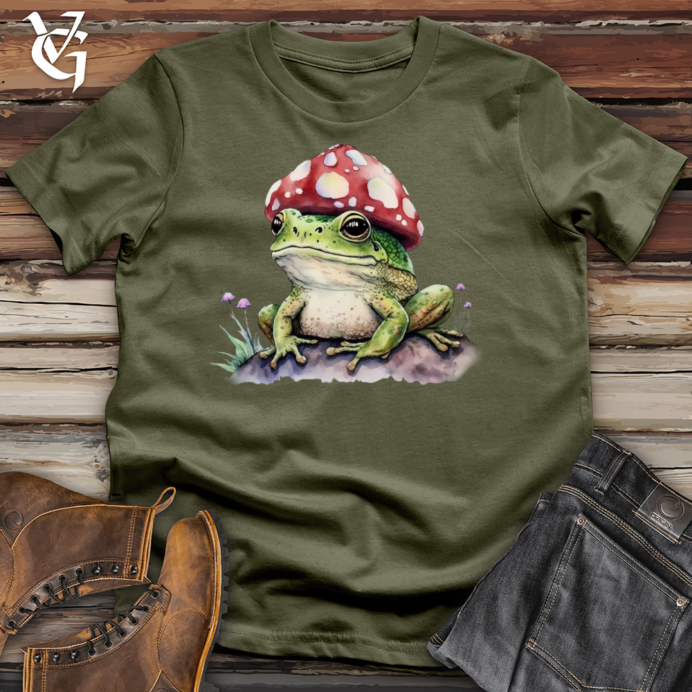 Frog Mushroom Head Cotton Tee