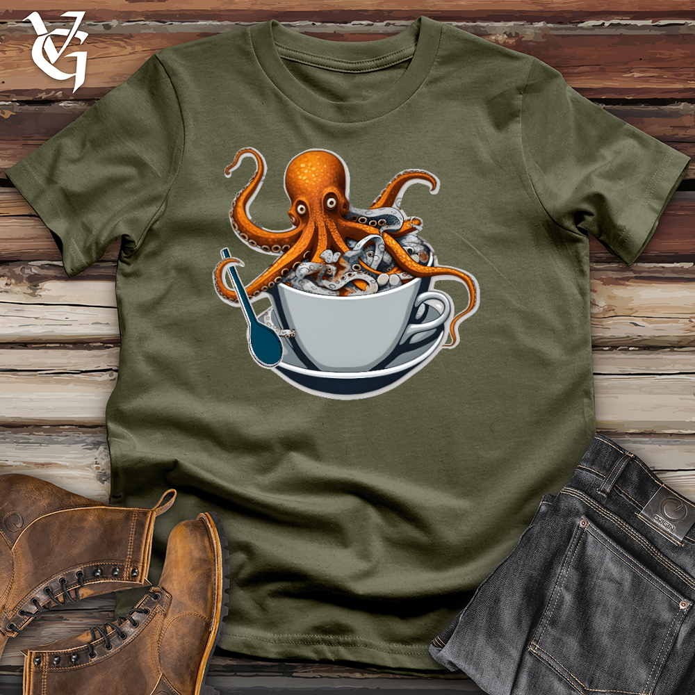 Octo Swirl Cotton Tee