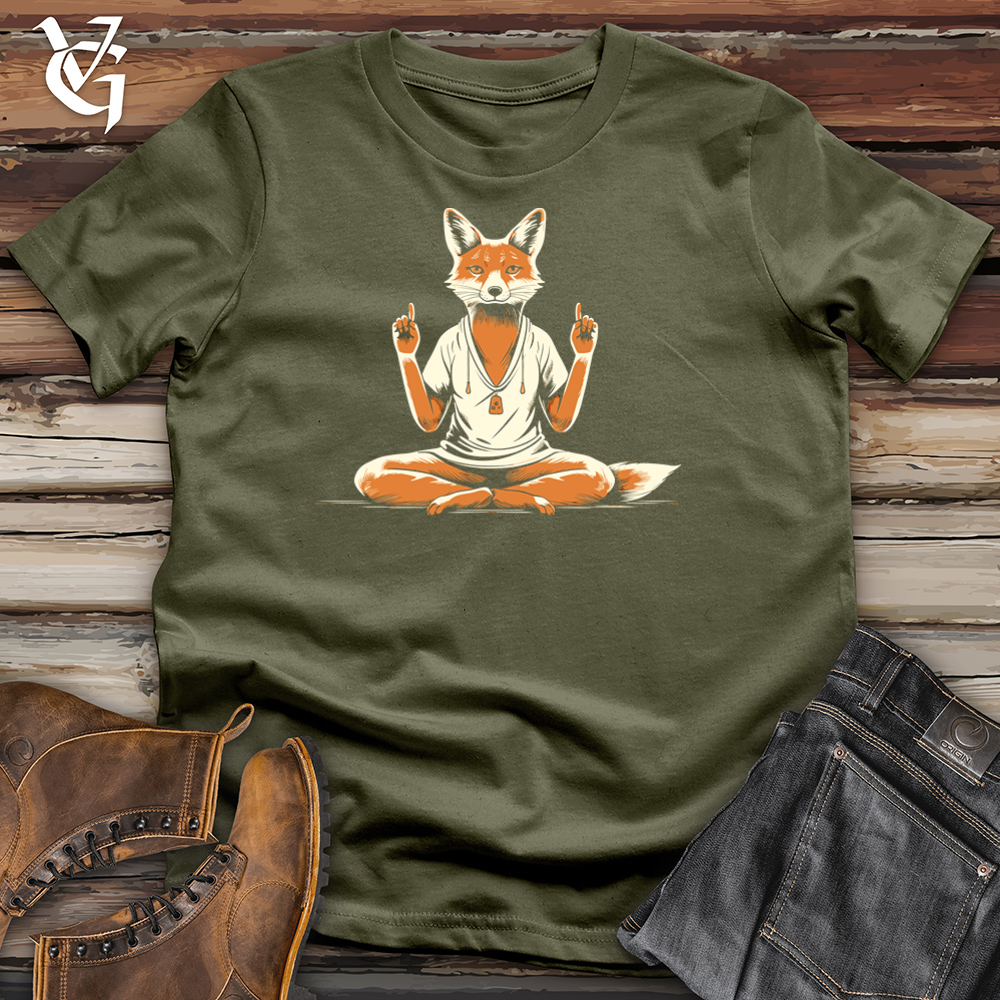 Zenful Fox Cotton Tee