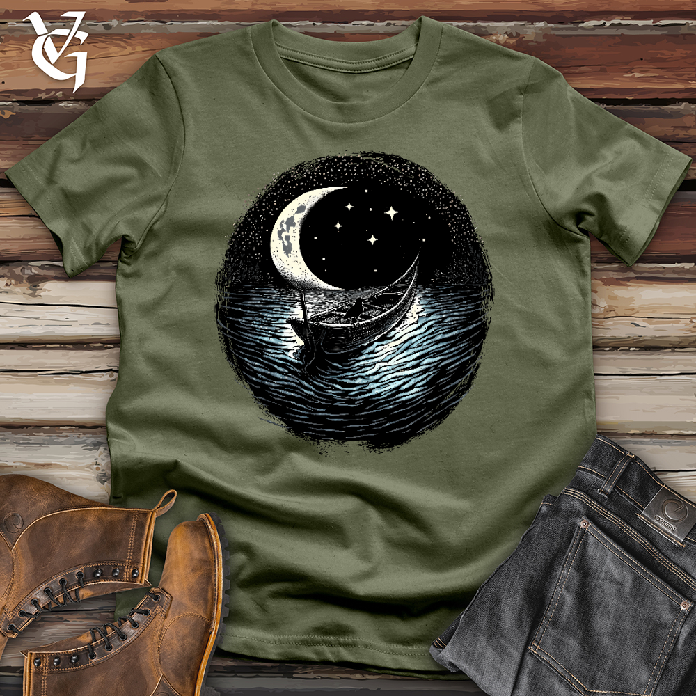 Raven on a Boat Softstyle Tee