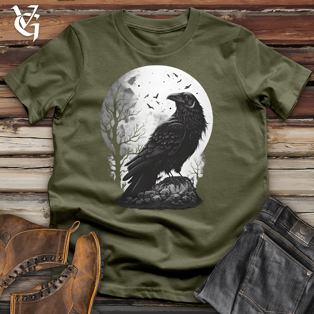 Midnight Raven Perch Cotton Tee