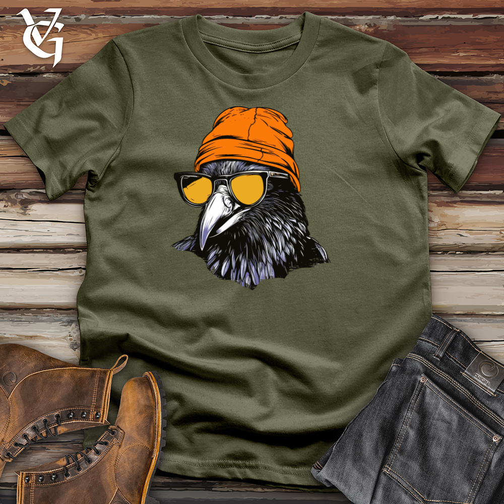 Retro Raven Shades Cotton Tee