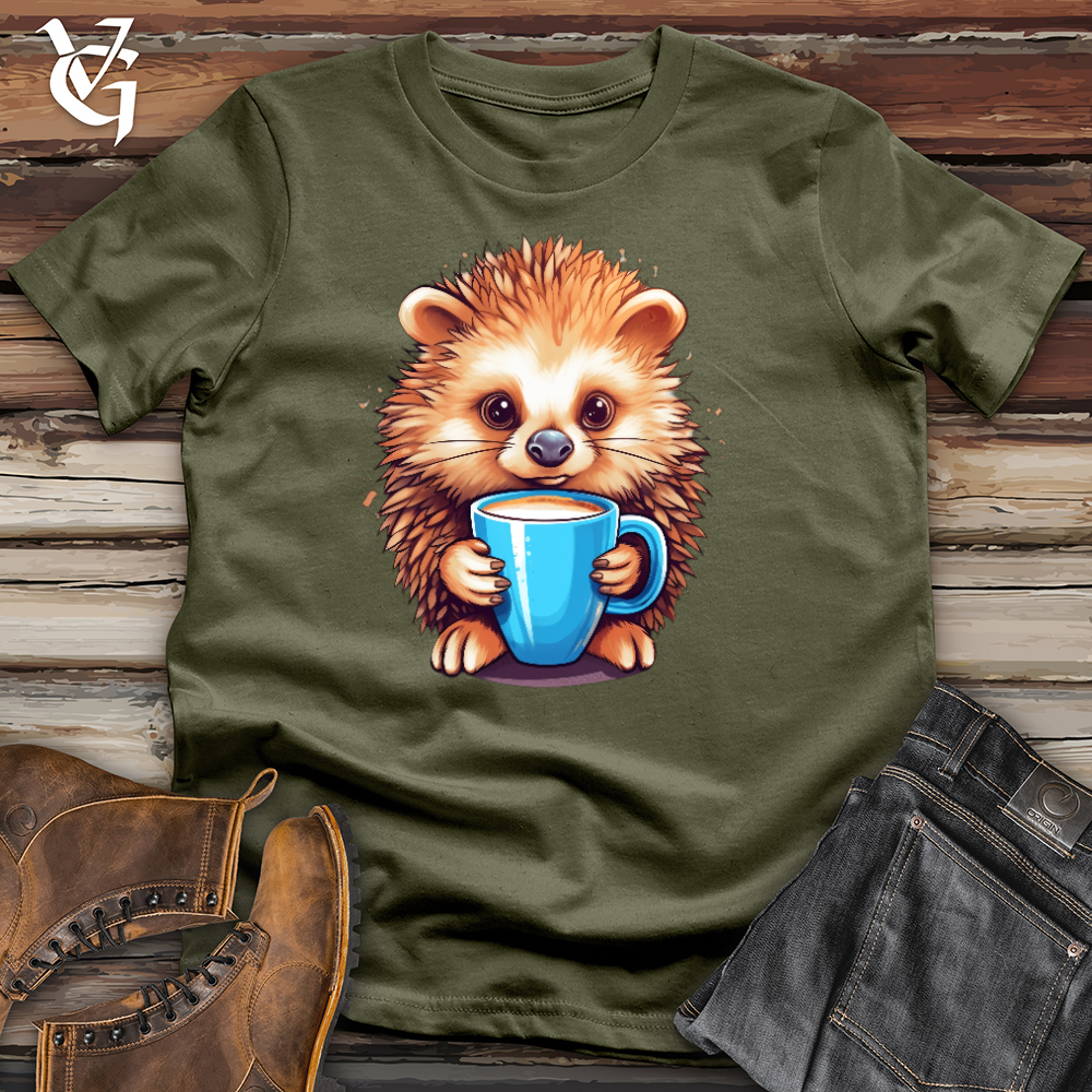 Latte Hedgehog Cotton Tee
