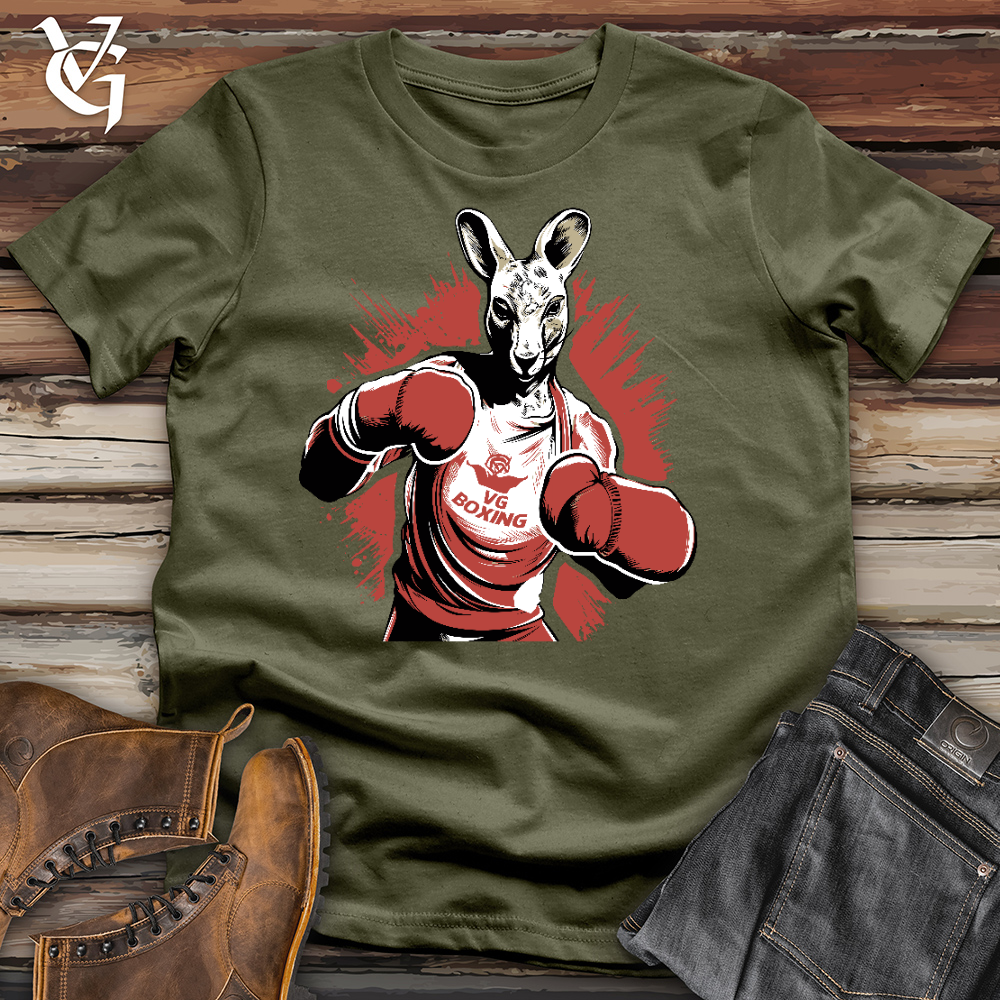 Boxing Kangaroo Cotton Tee