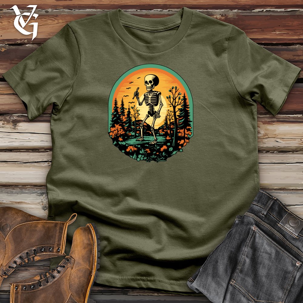 Vintage Skeletal Forest Planting Cotton Tee