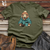 Cozy Cocoa Golden Retriever Cotton Tee