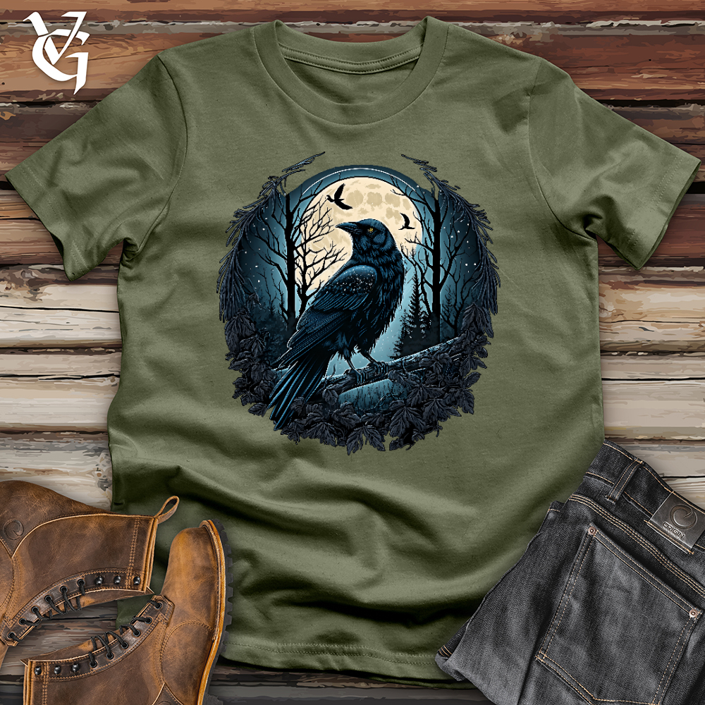 Raven in Forest Softstyle Tee