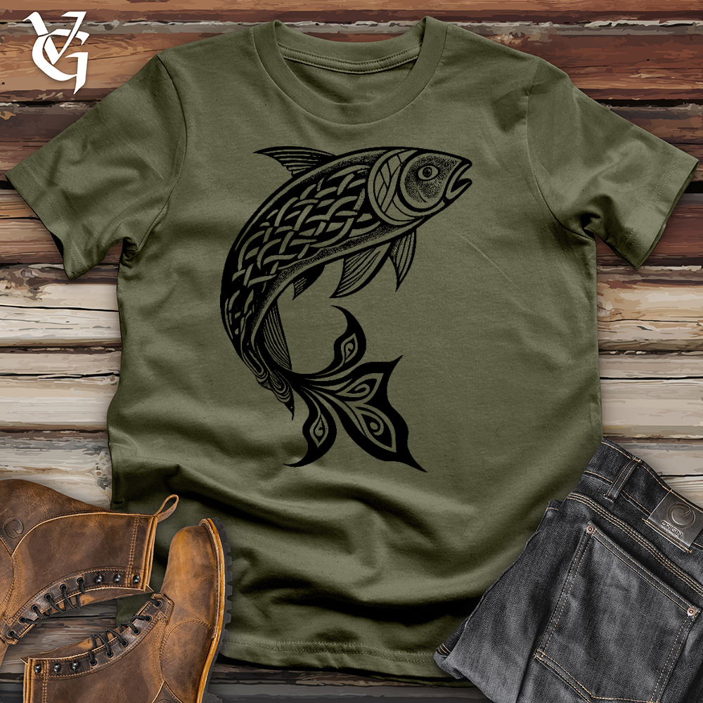 Celtic Fish Cotton Tee