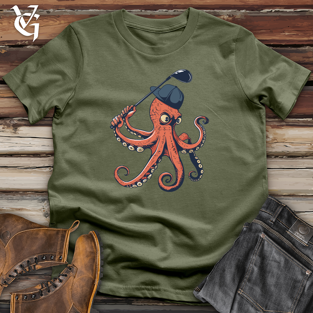 Octopus Golfing Ace Softstyle Tee
