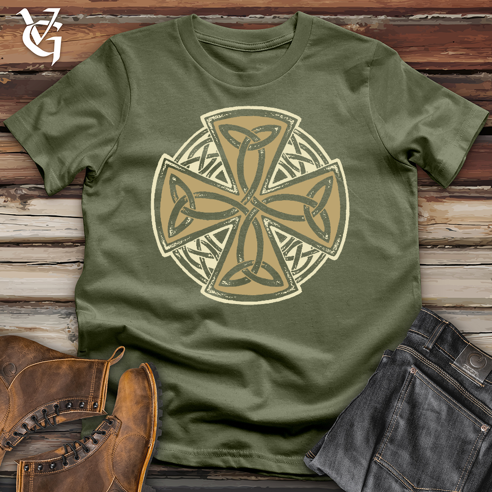 Faded Celtic Cross Softstyle Tee