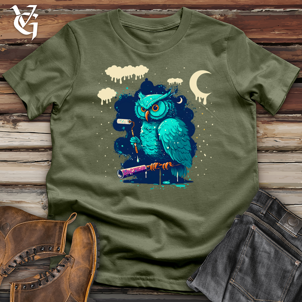 Owl Painter Softstyle Tee