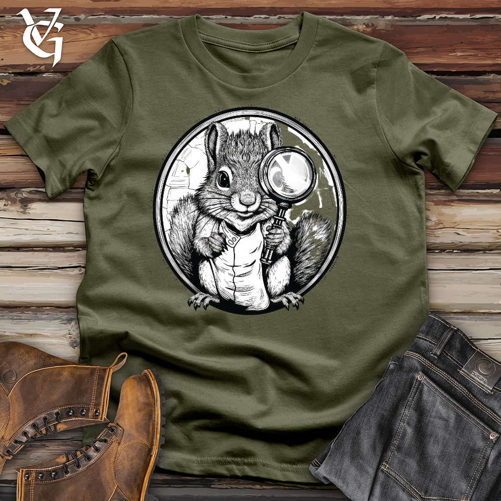 Inspector Squirrel Cotton Tee