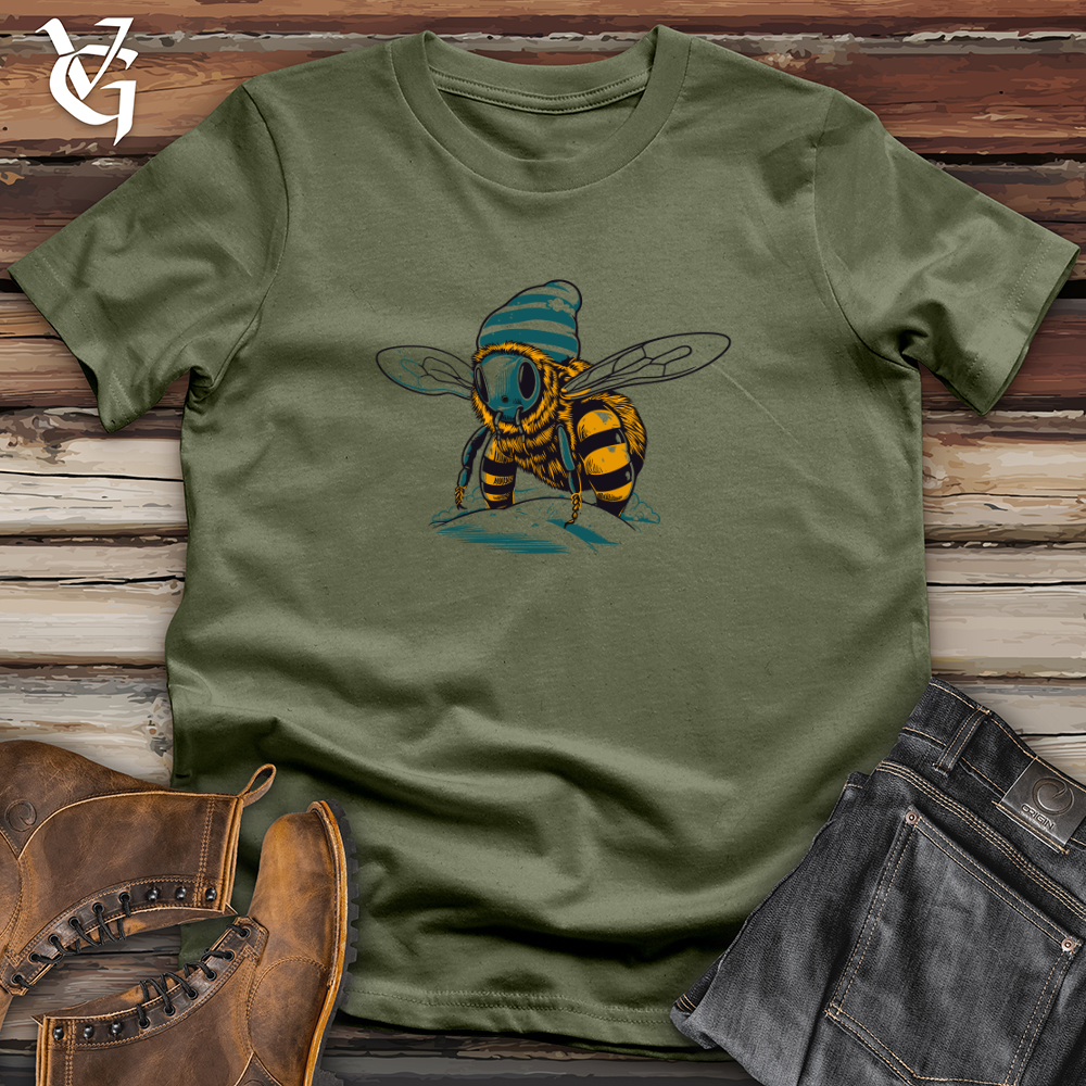 Stylish Beanie Bee Softstyle Tee