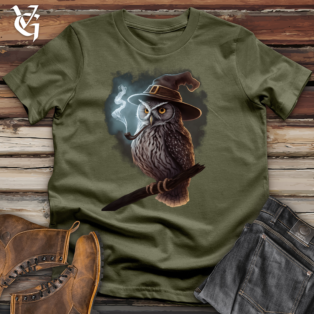 Owl Wizard Cotton Tee