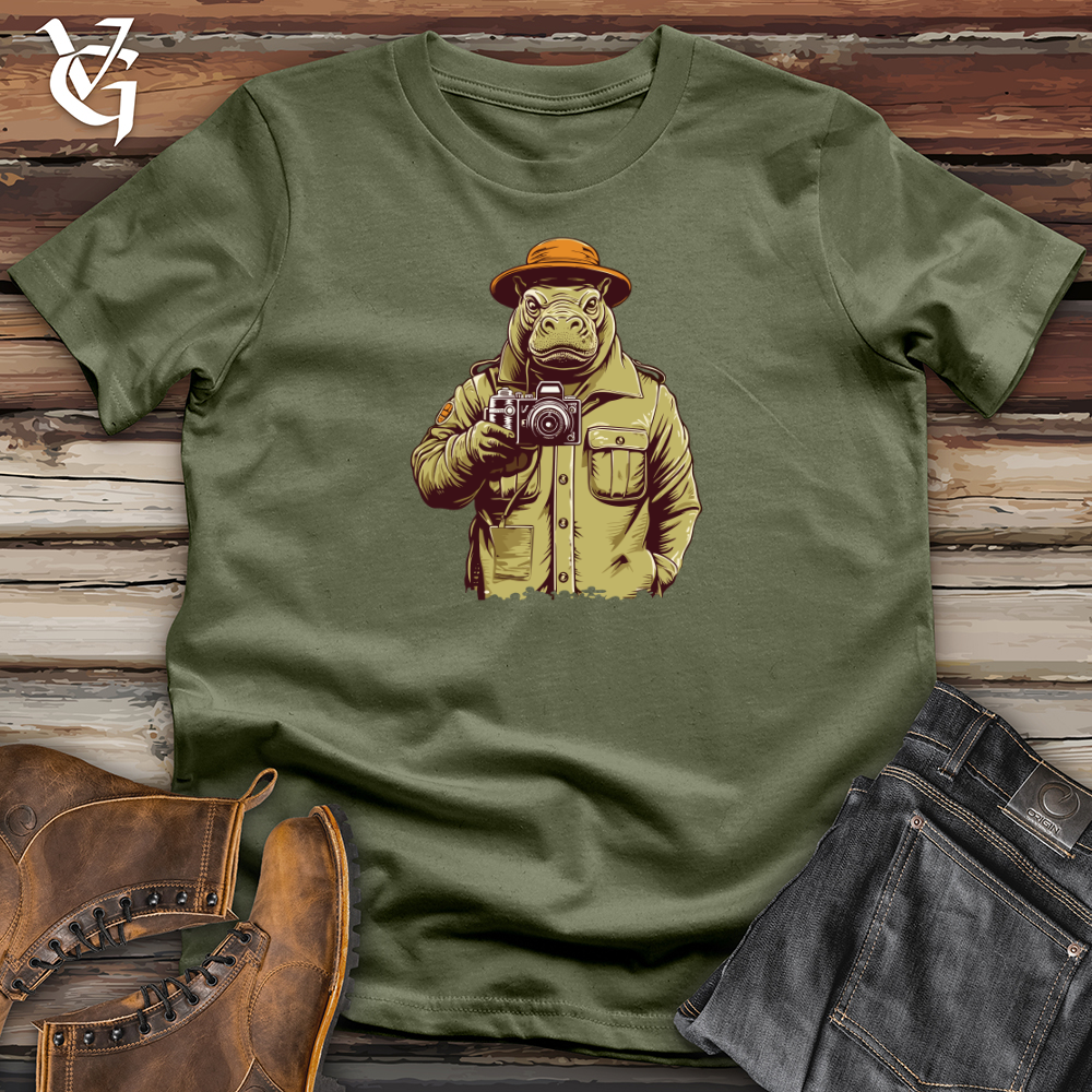 Hippo Safari Snaps Softstyle Tee