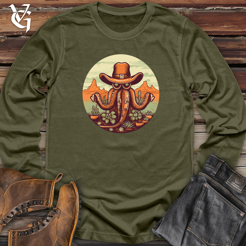 Desert Cowboy Octopus Long Sleeve