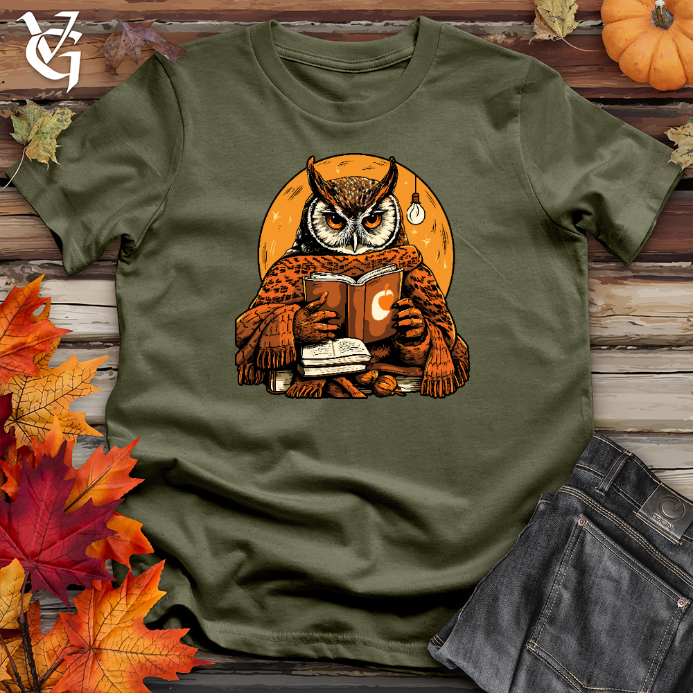 Wise Owl Autumn Pages Cotton Tee