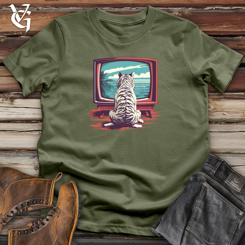 Retro Channel Tiger Softstyle Tee