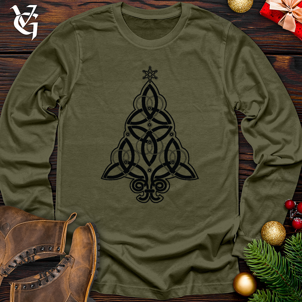 Celtic Christmas Tree Long Sleeve