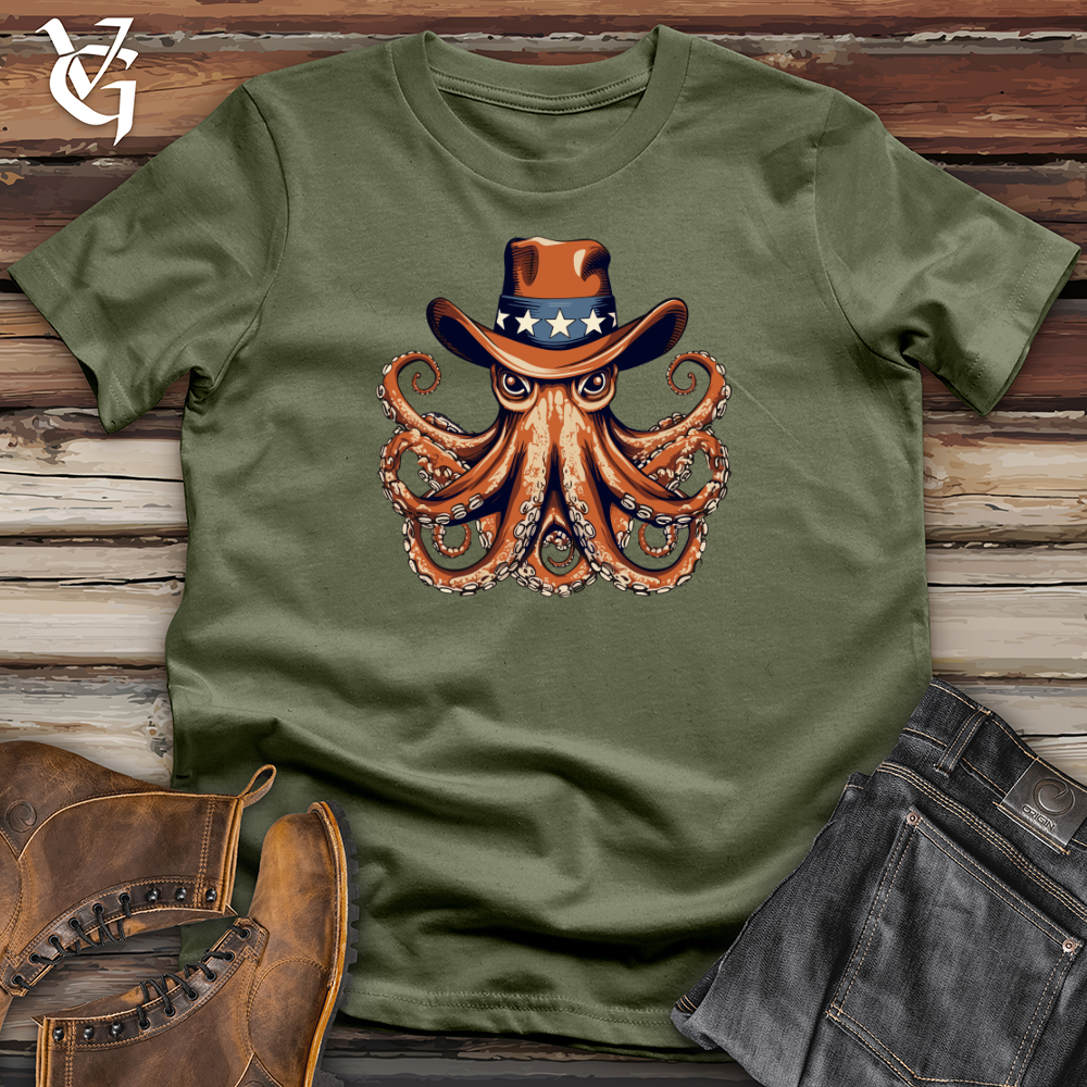 Vintage Cowboy Octopus Softstyle Tee