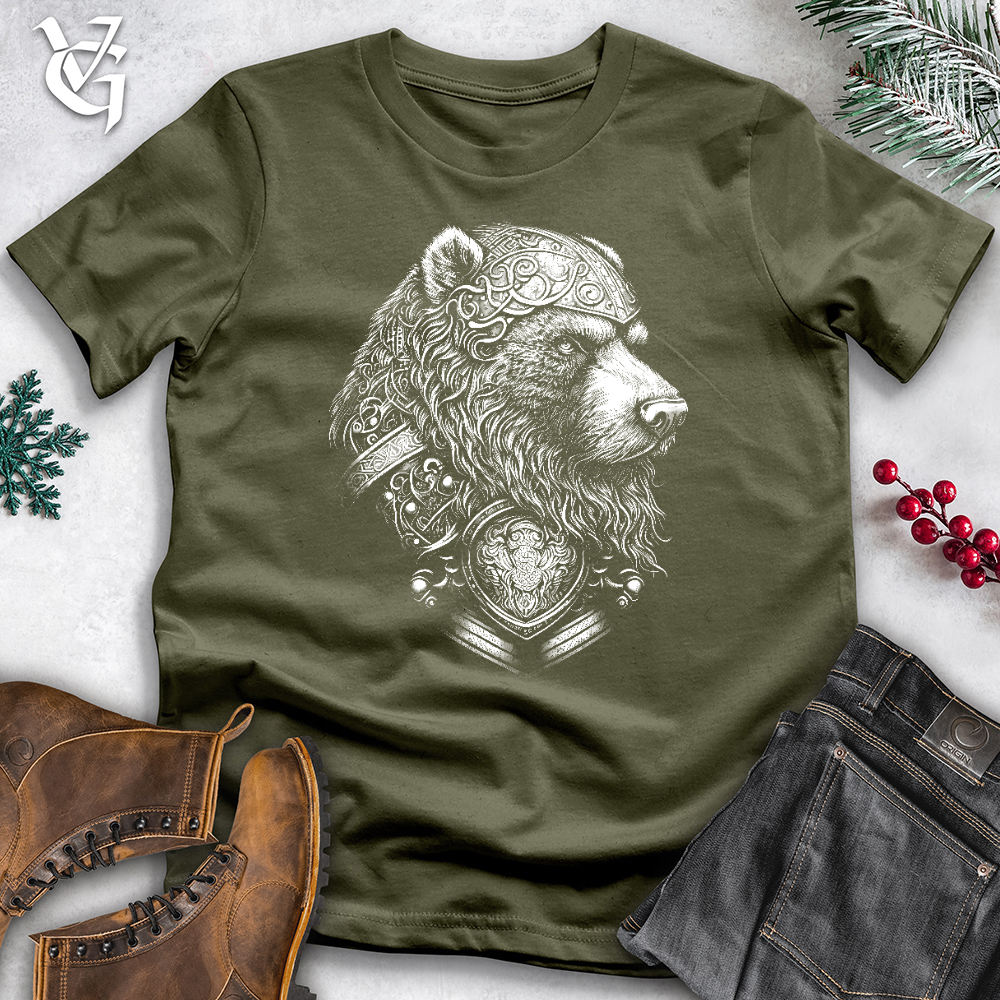 Handsome Celtic Bear Cotton Tee