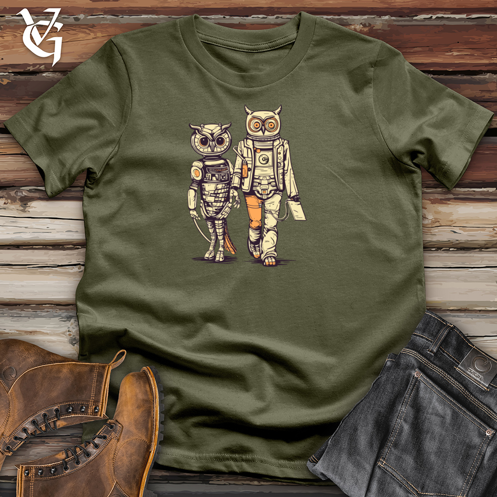 Mech Owl Companion Cotton Tee