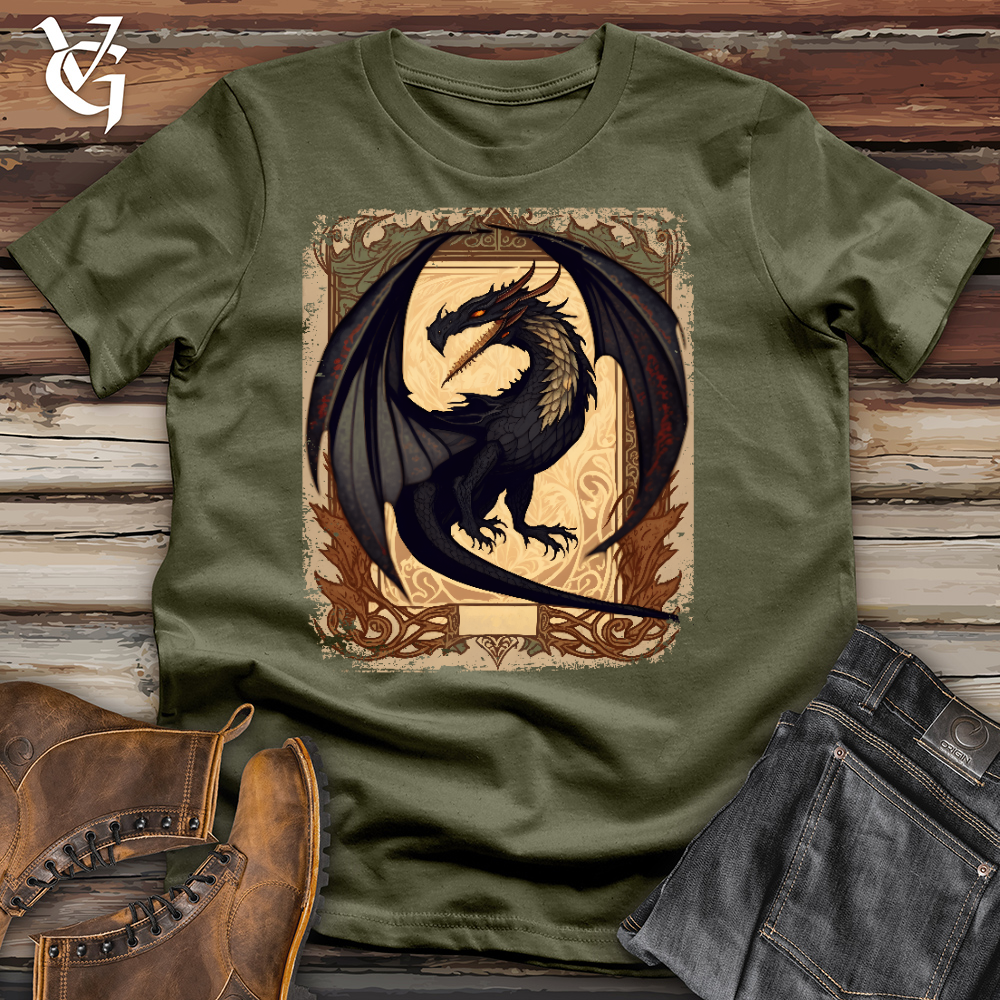 Dragon In a Frame Cotton Tee