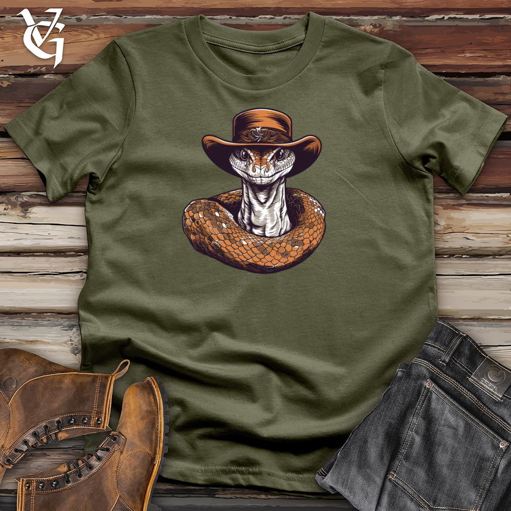 Snake Cowboy Wild West Slither Cotton Tee