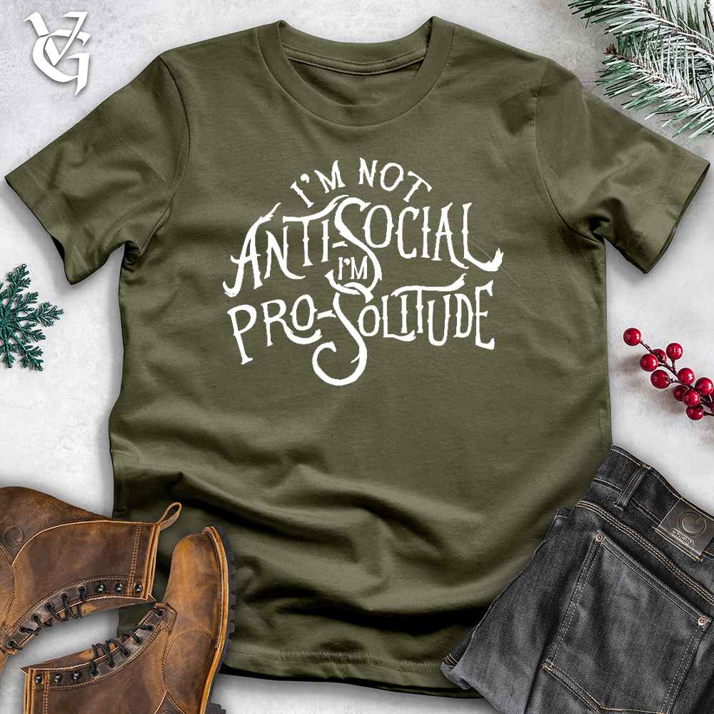I'm Not AntiSocial Cotton Tee
